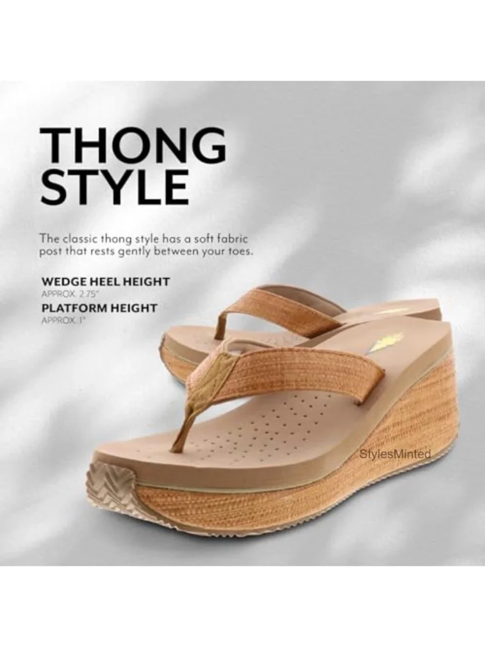 Women's Wedge Sandals 2.75